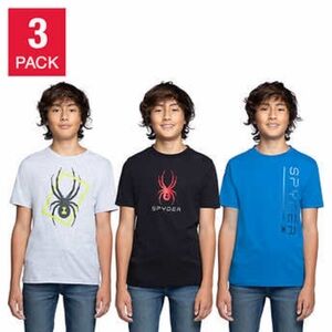 Spyder Youth 3-pack Tee